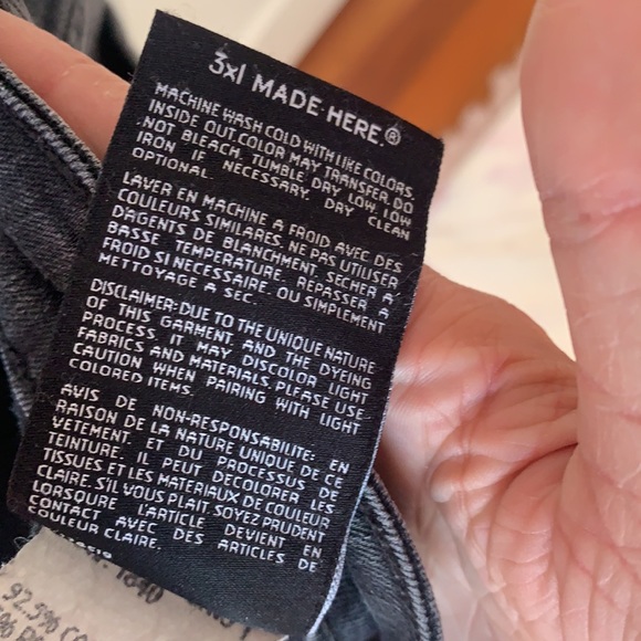 3x1 COVE W3 Channel Seam High Rise Skinny Stretch Jeans 28 - Picture 15 of 16